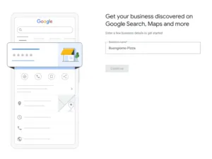 Getting your business on Google: A simple setup guide. 2 gmb add business name 768x579 1
